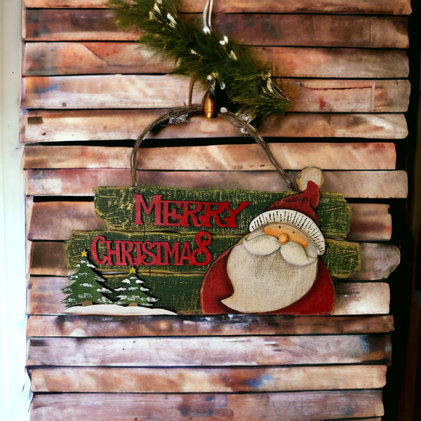 Wood Holiday Sign