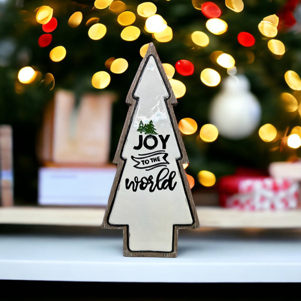 Metal Christmas Tree Greeting